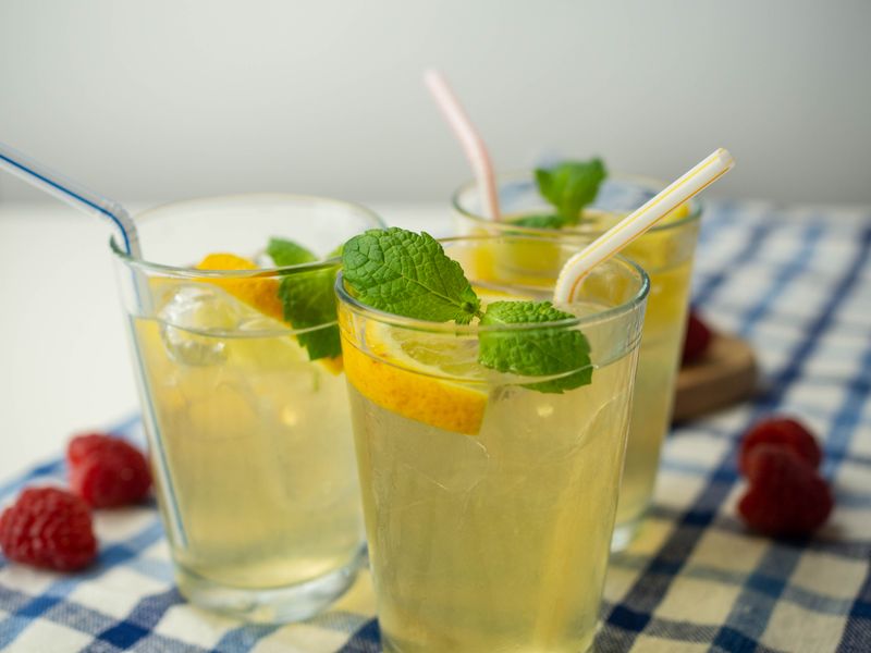 Craft lemonade drink at Marcos