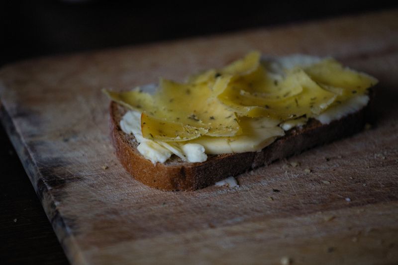 Garlic Bread starter at Marcos restaurant